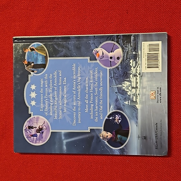 DK Disney FROZEN The Essential Guide book reference bios trivia gift ready - Picture 12 of 12